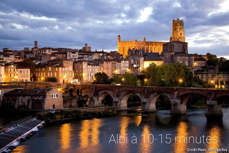 Appartement Spacieux, Wifi ,Cafe A Volonte Blaye-Les-Mines ภายนอก รูปภาพ